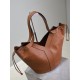 SAINT LAURENT Leather Y Tote  Brown Totes, Handbags