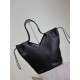 SAINT LAURENT Leather Y Tote  Black Totes, Handbags