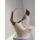 SAINT LAURENT Le 5 A 7 Hobo Bag in Canvas and Leather