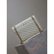 SAINT LAURENTENVELOPE MEDIUM IN QUILTED GRAIN DE POUDRE EMBOSSED LEATHER 