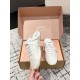 MIUMIU 2025 Spring Summer German training half-slip-on shoes,Mules MIUMIU 2025 Spring Summer German training half-slip-on shoes,Mules