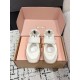 MIUMIU 2025 Spring Summer New Collection Biscuit Shoes, Cortez Shoes, Casual Sports Shoes MIUMIU 2025 Spring Summer New Collection Biscuit Shoes, Cortez Shoes, Casual Sports Shoes