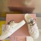 MIUMIU 25 newest washed denim canvas casual sneakers with thick soles MIUMIU 25 newest washed denim canvas casual sneakers with thick soles