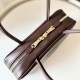 MIU MIU Soft Calf Softy Medium Beau Top Handle Bag Briarwood