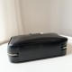MIU MIU Soft Calf Softy Medium Beau Top Handle Bag Black