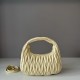 MIU MIU Wander Materasse Women's Hobo Bag , light yellow MIU MIU Wander Materasse Women's Hobo Bag , light yellow