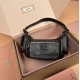 MIU MIU   Leather Shoulder Bag - Black Shoulder Bags
