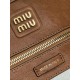 MIU MIU  Nappa Medium Aventure Bag Rovere
