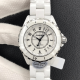 CHANEL J12 CALIBER 12.1 watch, 38mm Diamond hour markers CHANEL J12 CALIBER 12.1 watch, 38mm Diamond hour markers