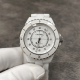 CHANEL J12 CALIBER 12.1 watch, 38mm Diamond hour markers CHANEL J12 CALIBER 12.1 watch, 38mm Diamond hour markers