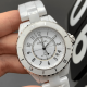 CHANEL J12 CALIBER 12.1 watch, 38mm Diamond hour markers CHANEL J12 CALIBER 12.1 watch, 38mm Diamond hour markers