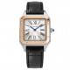 Cartier Santos - Dumont watch, stainless - steel color - rose gold - plated, quartz Cartier Santos - Dumont watch, stainless - steel color - rose gold - plated, quartz
