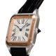 Cartier Santos - Dumont watch, stainless - steel color - rose gold - plated, quartz Cartier Santos - Dumont watch, stainless - steel color - rose gold - plated, quartz