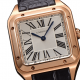 Cartier Santos - Dumont watch, stainless - steel color - rose gold - plated, quartz Cartier Santos - Dumont watch, stainless - steel color - rose gold - plated, quartz