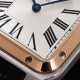 Cartier Santos - Dumont watch, stainless - steel color - rose gold - plated, quartz Cartier Santos - Dumont watch, stainless - steel color - rose gold - plated, quartz