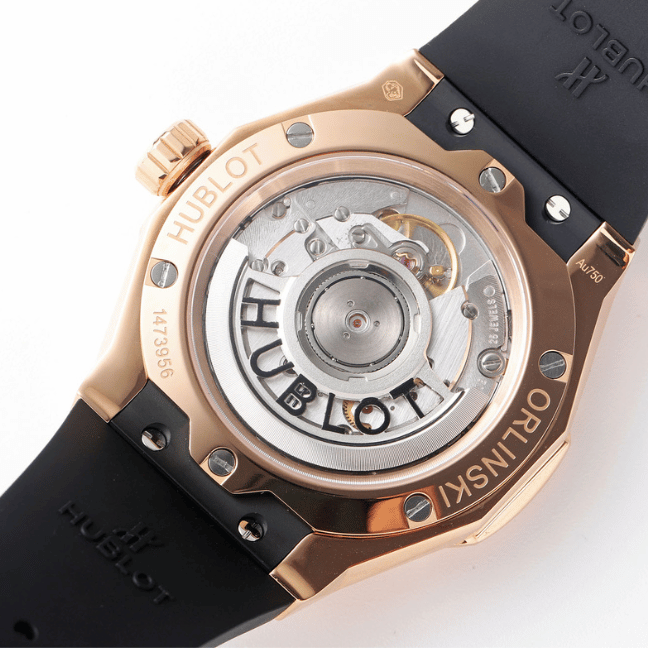 HUBLOT Classic Fusion series Olinski Titanium White Interlaced Pave Watch HUBLOT Classic Fusion series Olinski Titanium White Interlaced Pave Watch