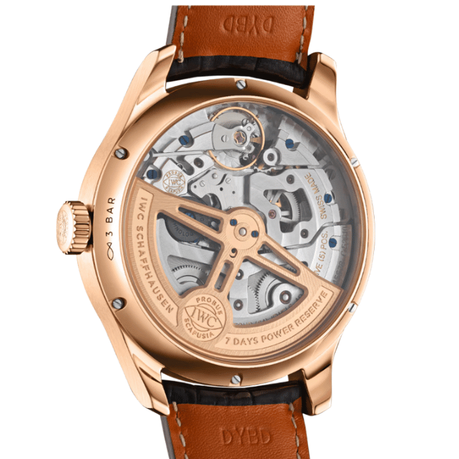 IWC Portugieser Perpetual Calendar Silver, 18 ct 5N gold case IWC Portugieser Perpetual Calendar Silver, 18 ct 5N gold case
