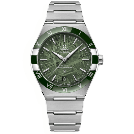 OMEGA, Constellation series 41mm, stainless - steel case with a stainless - steel bracelet, men's watch