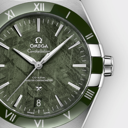 OMEGA, Constellation series 41mm, stainless - steel case with a stainless - steel bracelet, men's watch
