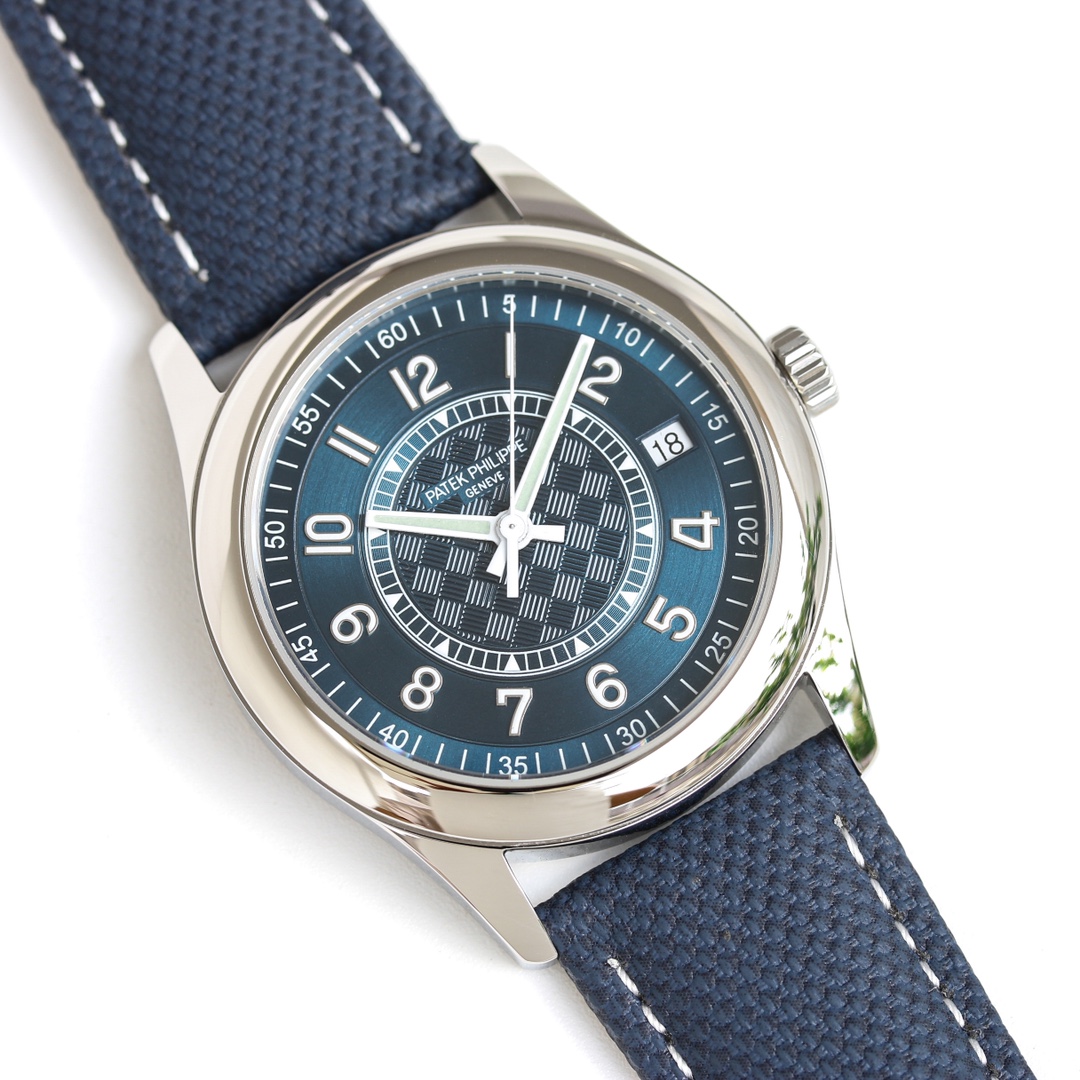 Patek Philippe 6007G-011, Black&Blue Patek Philippe 6007G-011, Black&Blue
